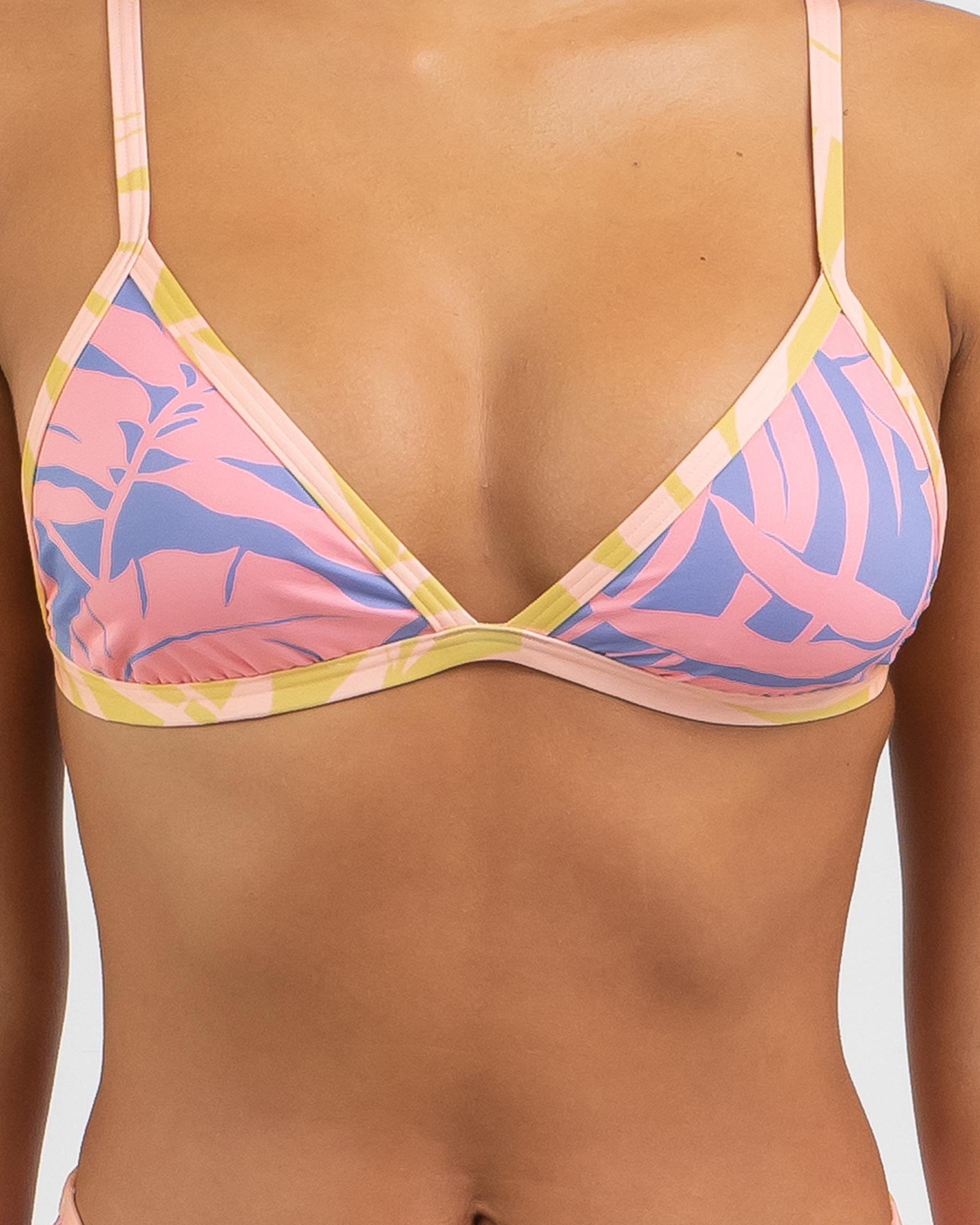 Shop Billabong Mystic Beach Ceci Triangle Bikini Top In Multi Fast