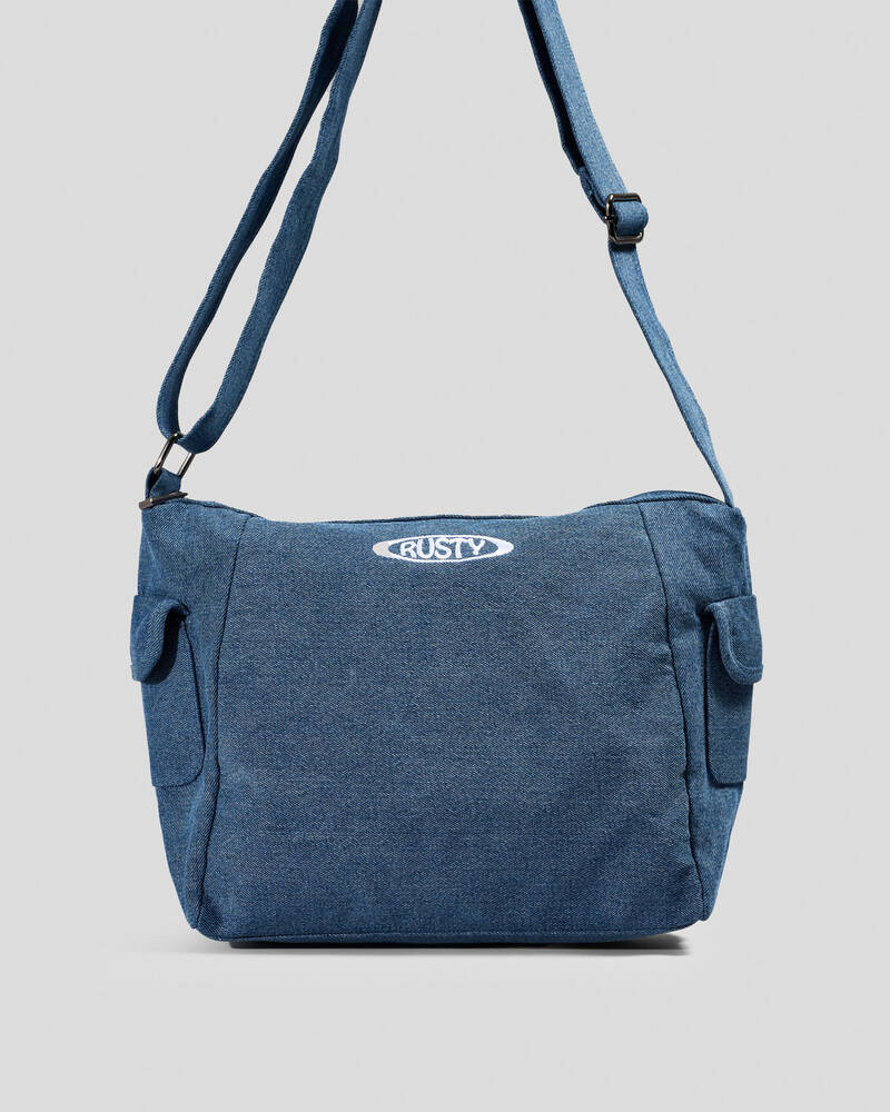 Rusty Forever Denim Hand Bag for Womens