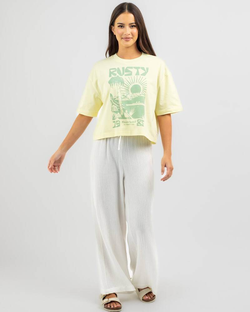Rusty By The Bay Oversized T-Shirt for Womens
