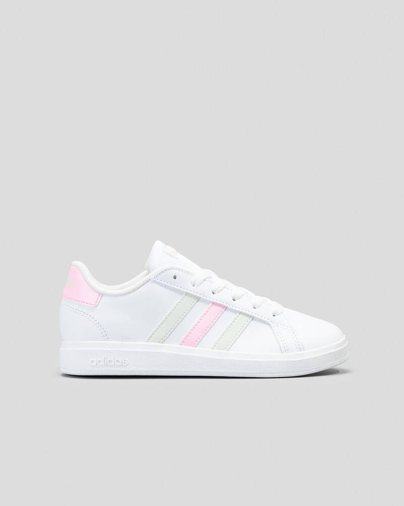 adidas Girls' Grand Court 2.0 Shoes for Womens