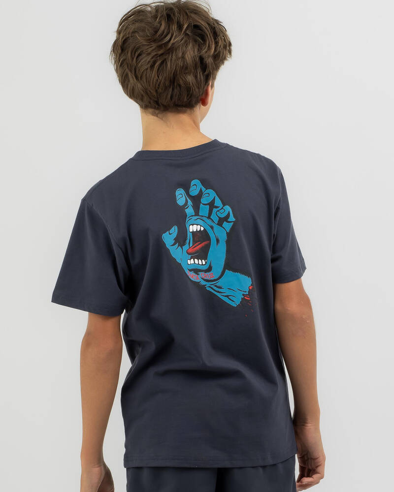 Santa Cruz Boys' Opus Screaming Hand T-Shirt for Mens