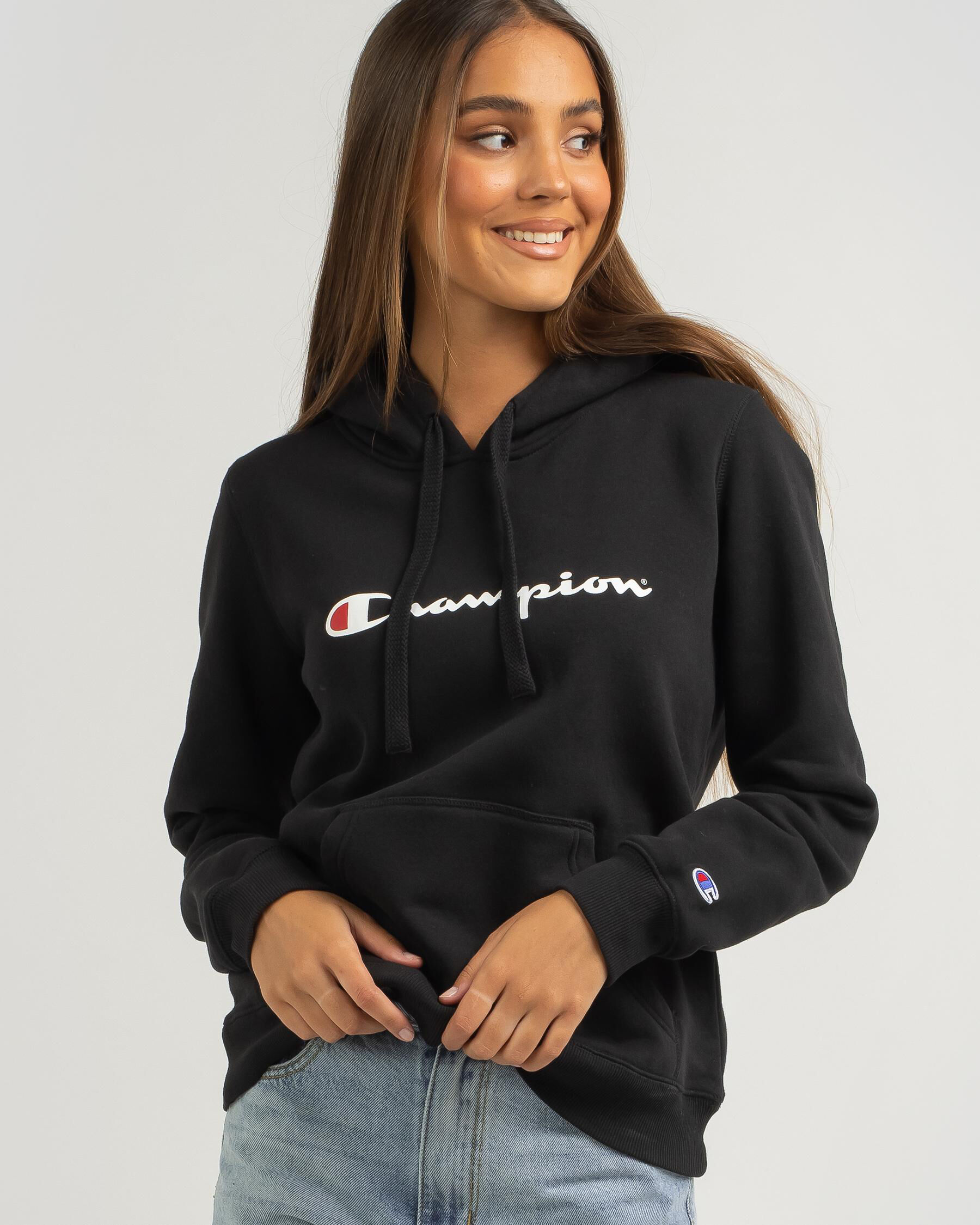 Champion sweater outlet logo free