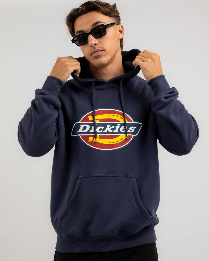 Shop Dickies Classic Logo Hoodie In Navy - Fast Shipping & Easy Returns ...