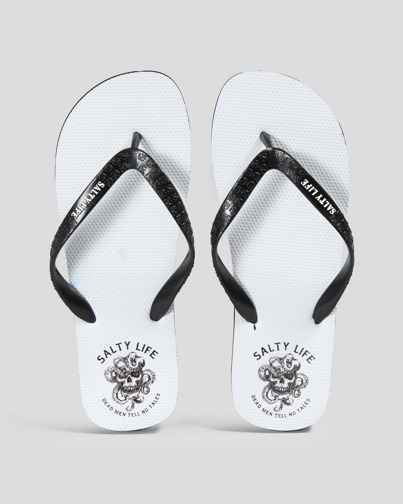 Salty Life Seafarer Thongs for Mens