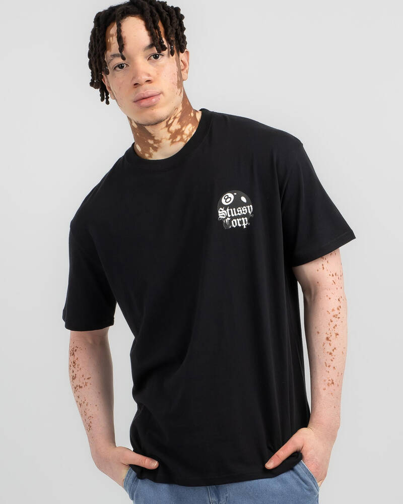 Stussy 8 Ball Corp T-Shirt for Mens