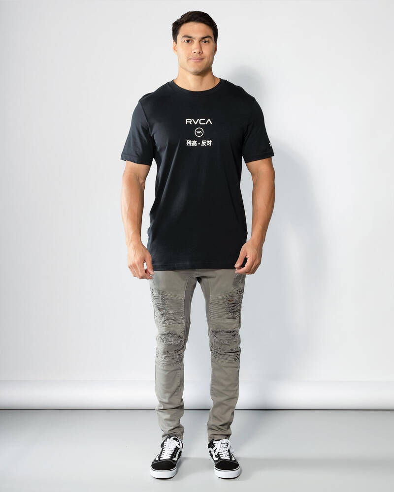 RVCA Credits T-Shirt for Mens