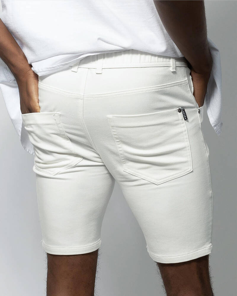 Lucid Barcelona Denim Walk Shorts for Mens