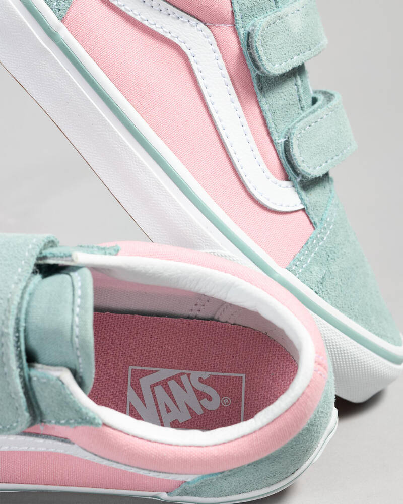 Vans Girls' Old Skool V 2-Tone for Womens