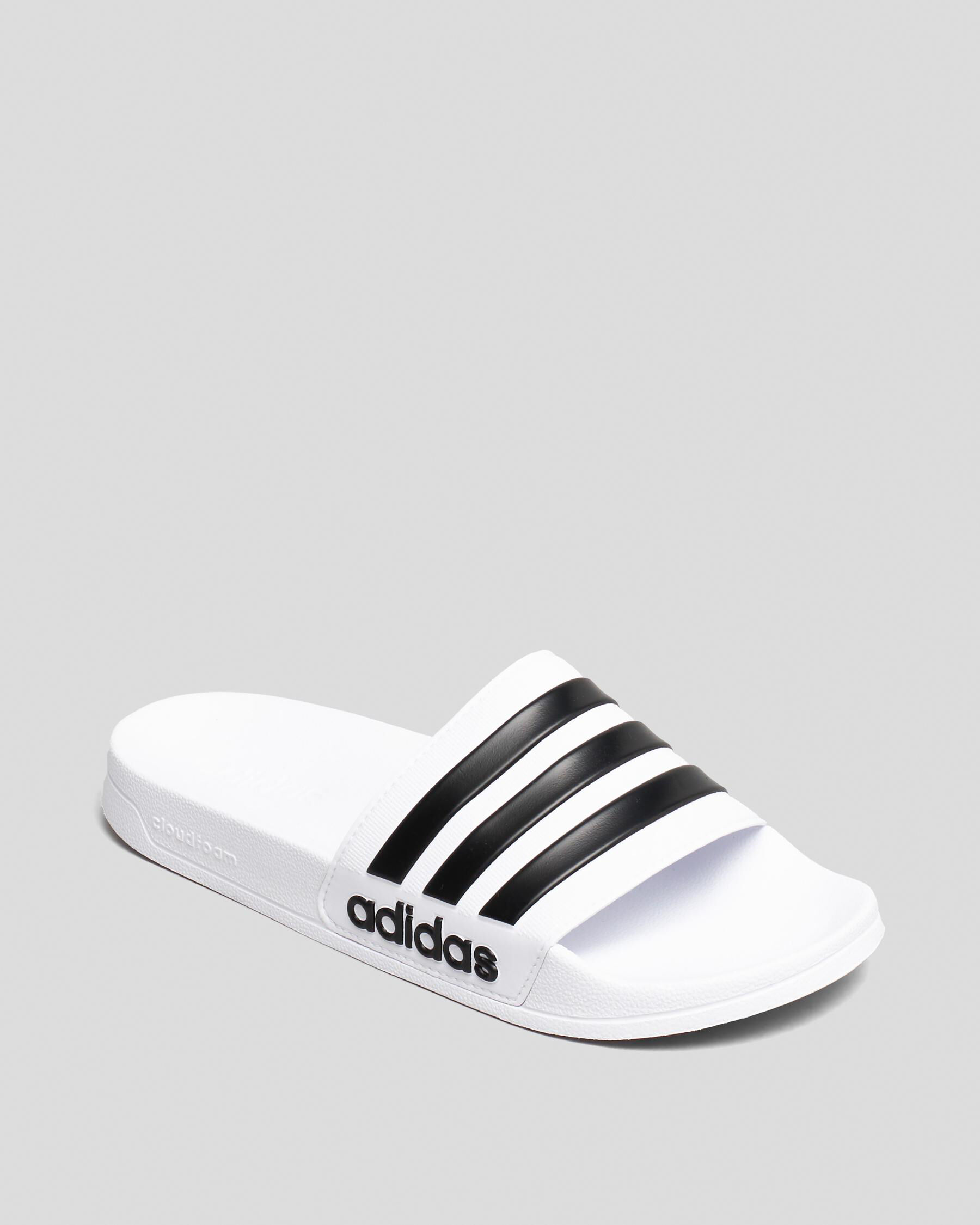 Adidas Womens' Adilette Aqua Slide Sandals In Core Black/core Black/core  Black - FREE* Shipping & Easy Returns - City Beach United States