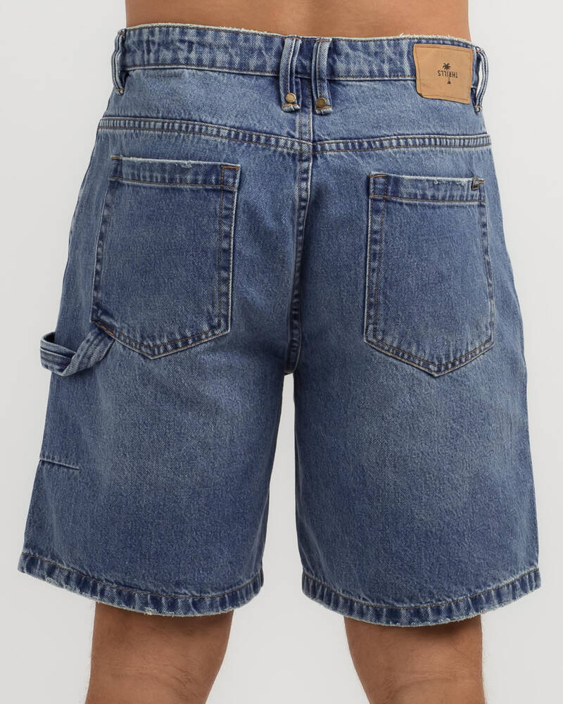 Thrills Slacker Denim Shorts for Mens