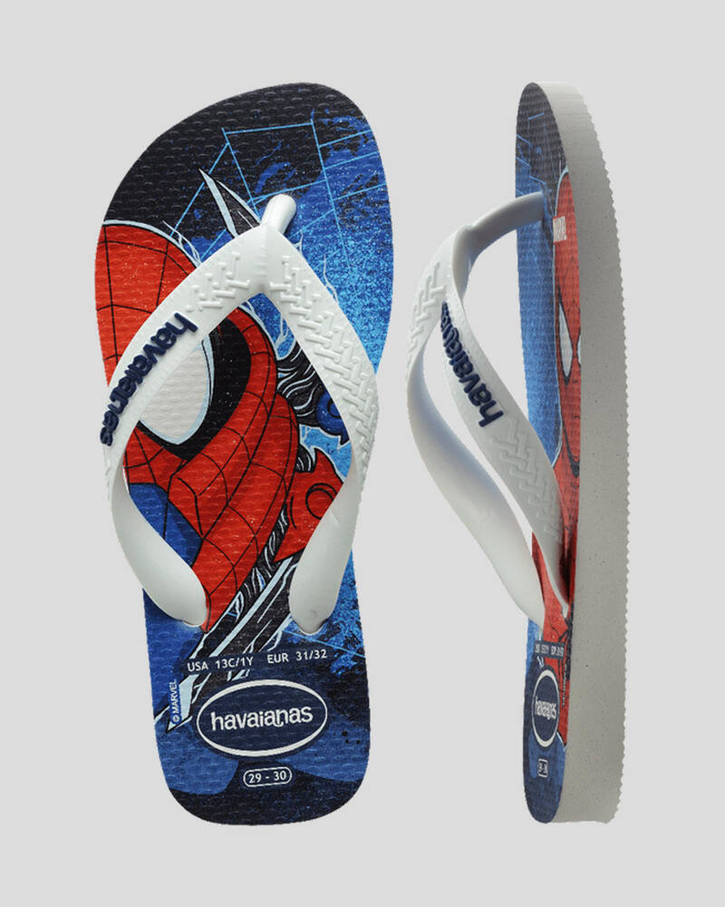 Havaianas Kids' Marvel Spiderman Thongs for Mens