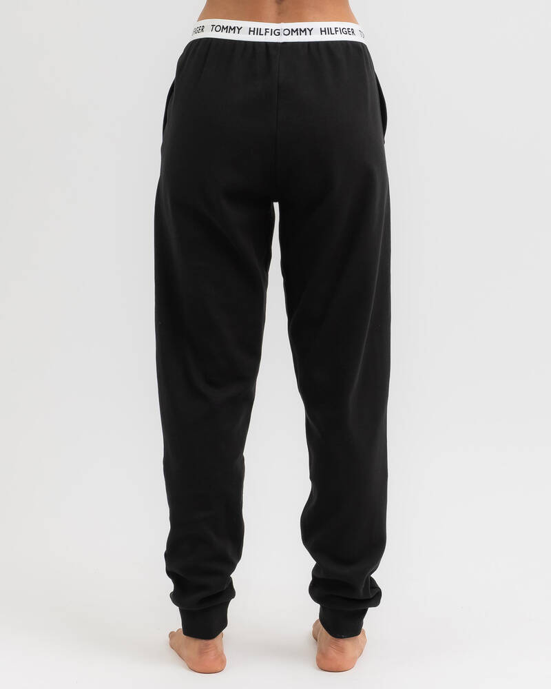 Shop Tommy Hilfiger Tommy 85 Track Pants In Black - Fast Shipping ...