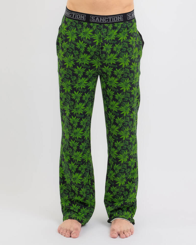 Shop Sanction Buddy Pyjama Pants In Green Fast Shipping And Easy Returns City Beach Australia