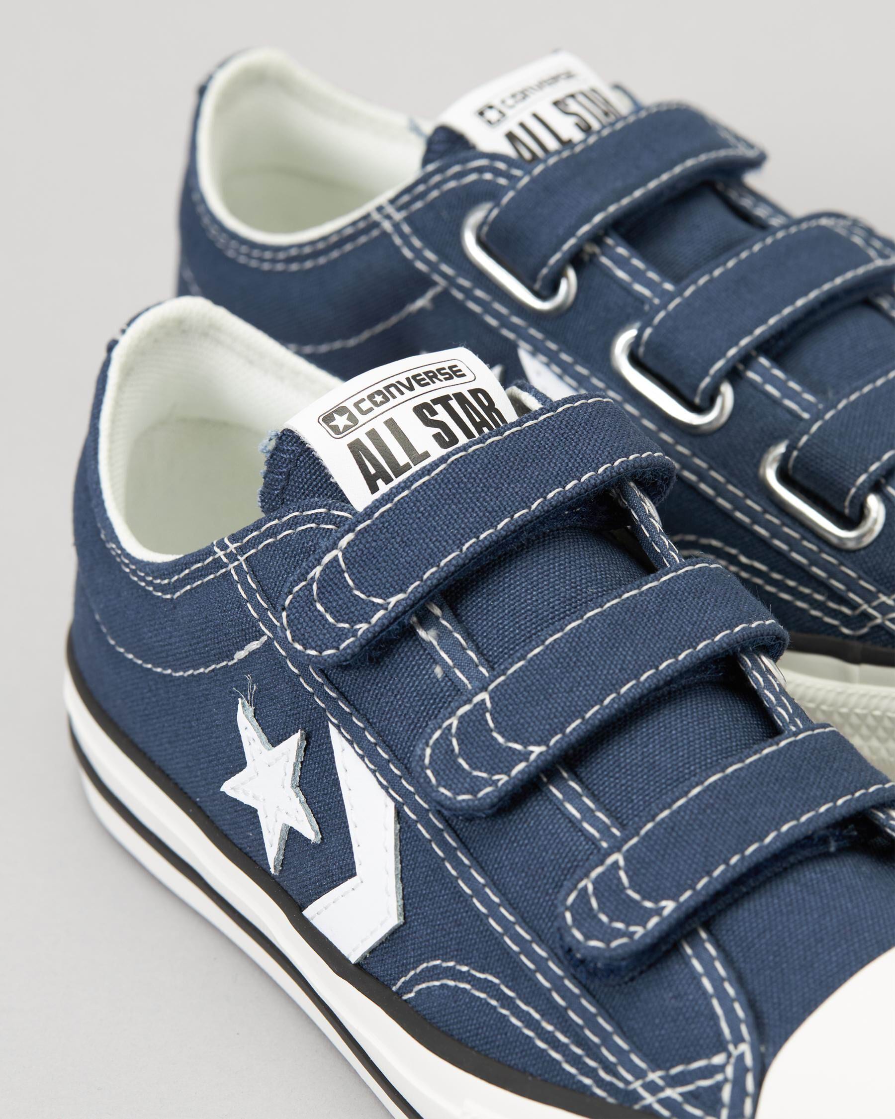 Converse star player outlet velcro navy