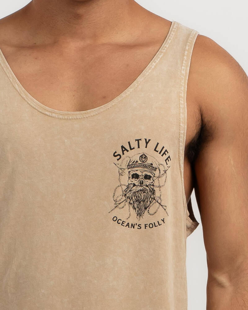Salty Life Raider Singlet for Mens