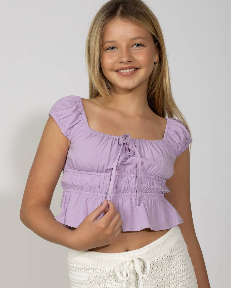 Ava And Ever Girls' Lulu Crop Top for Womens