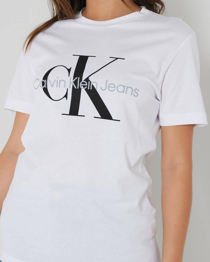 Calvin Klein Monologo T-Shirt for Womens