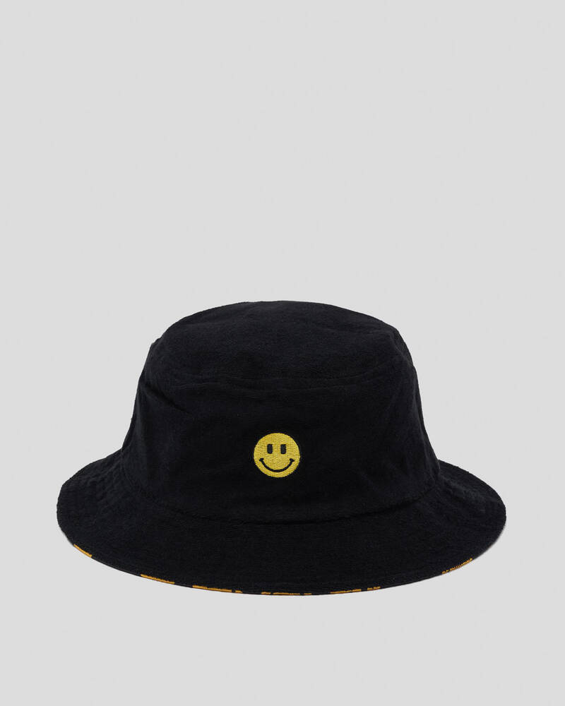 Lucid Smiley Bucket Hat for Mens