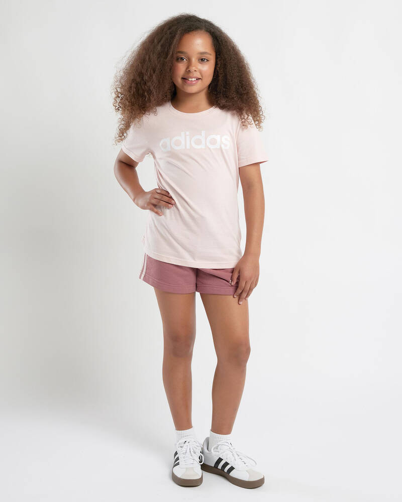 adidas Girls' Linear T-shirt for Womens