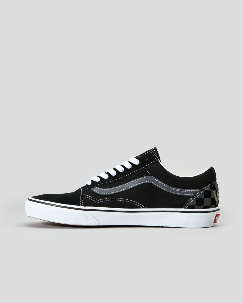 Vans Old Skool Logo Check Shoes for Mens