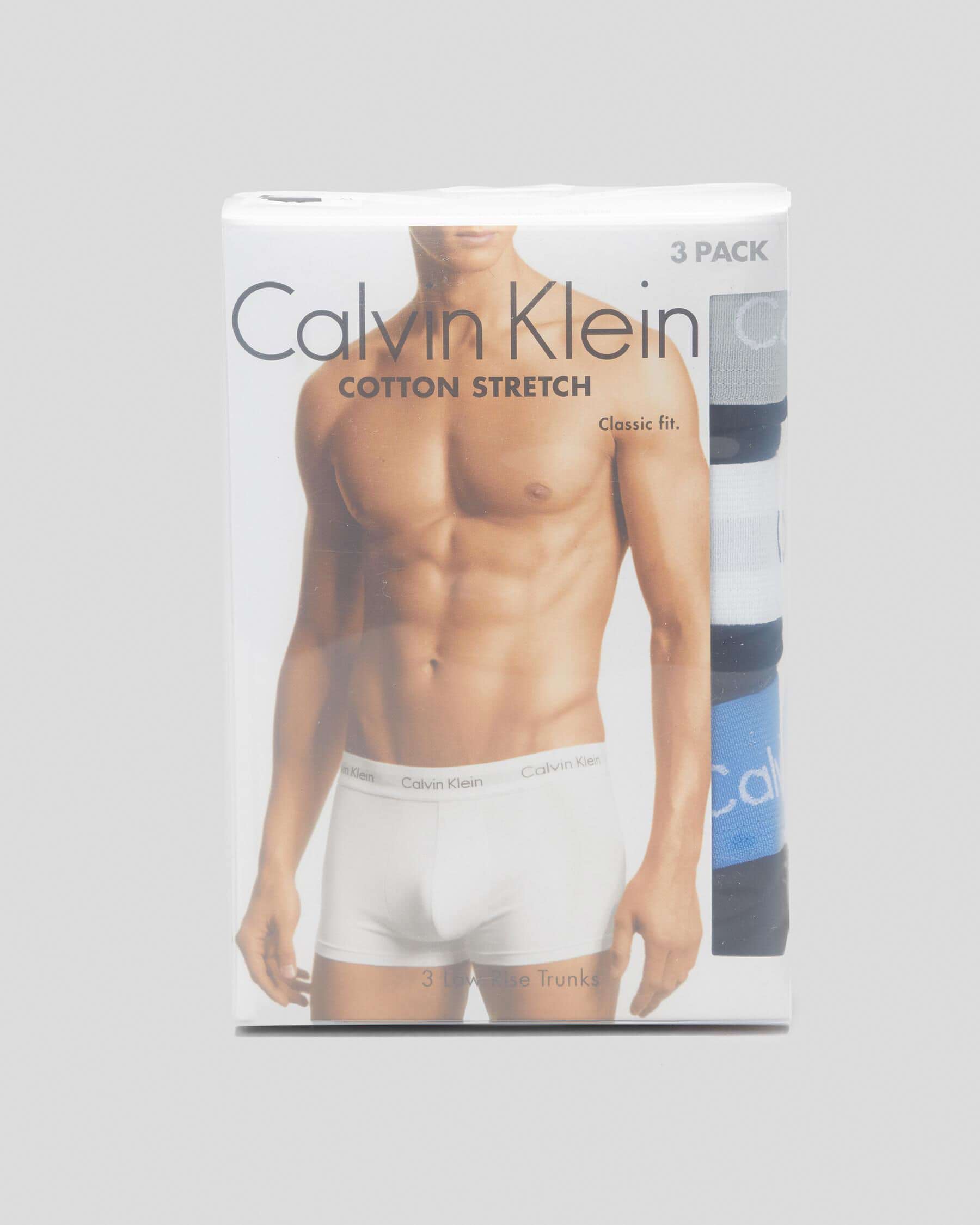 Calvin klein cotton stretch best sale classic fit