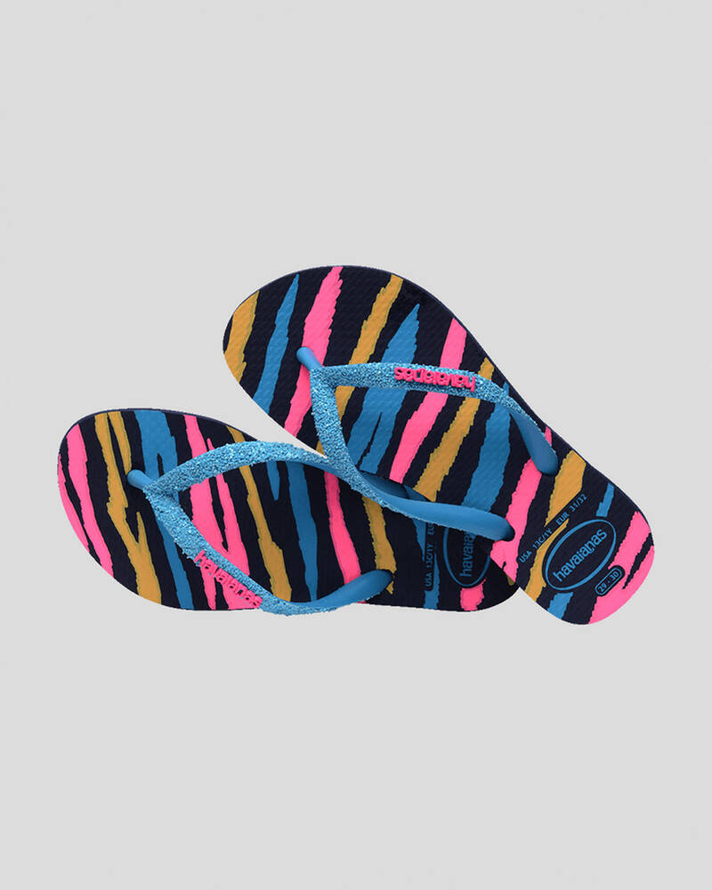 Havaianas Kids' Slim Glitter Thongs for Womens