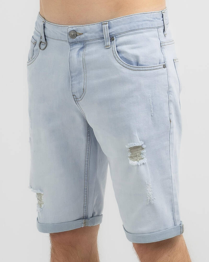 Skylark Absurd Denim Shorts for Mens