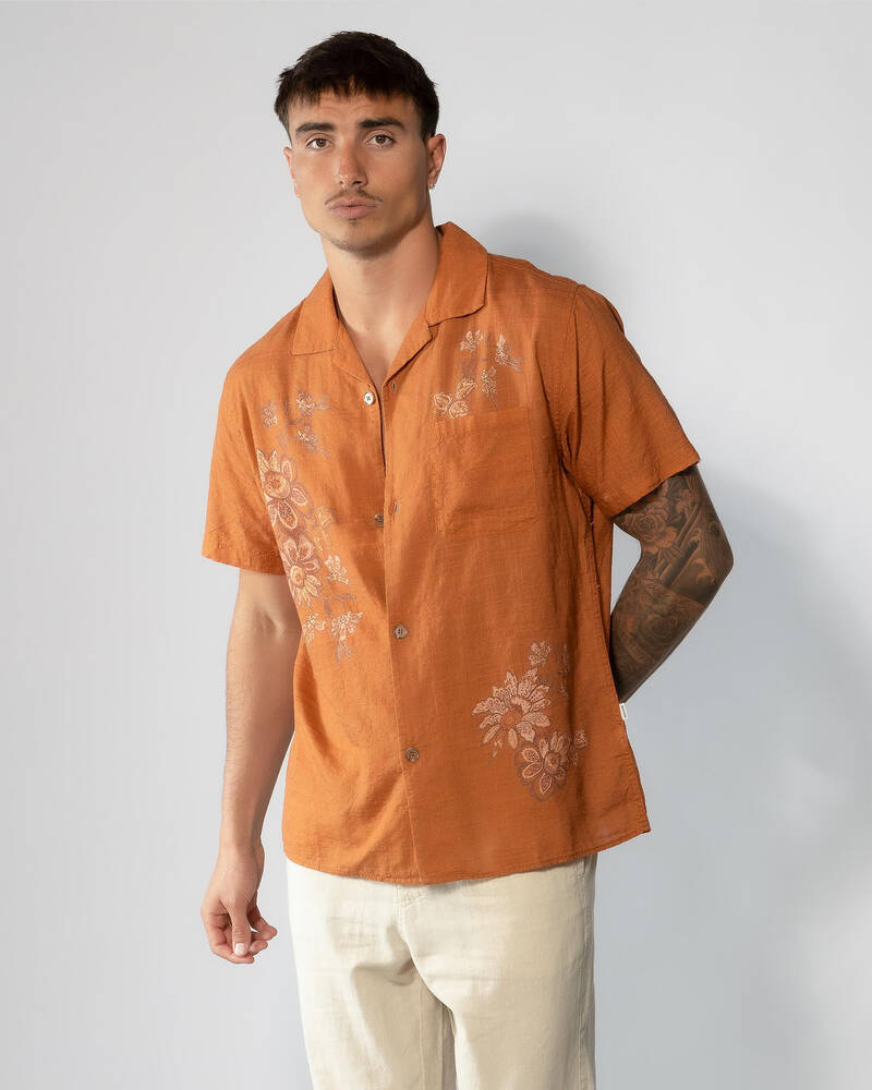 Rhythm Botanica Short Sleeve Shirt for Mens