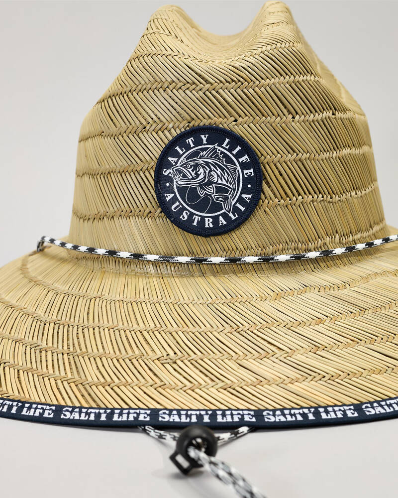 Salty Life Deep Straw Hat for Mens