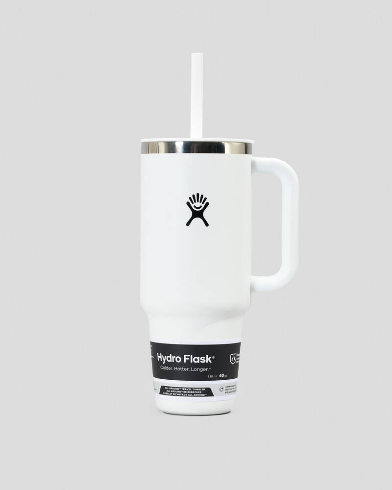 Hydro Flask 40oz Travel Tumbler with Straw Lid for Unisex