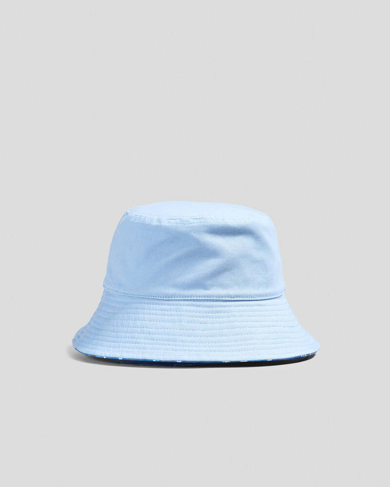 Rusty Girls' Summer Time Reversible Bucket Hat for Womens