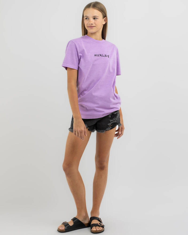 Hurley Girls' Destroy T-Shirt for Womens