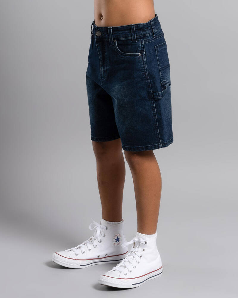 Skylark Boys' Baggy Denim Shorts for Mens