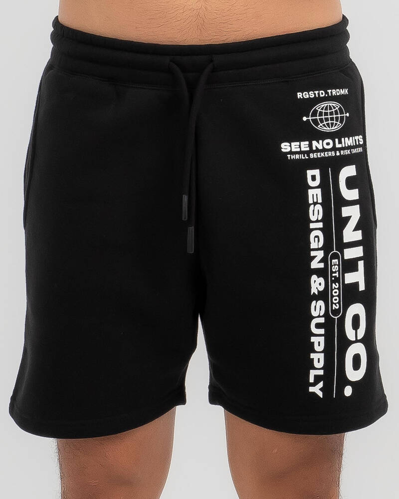 Unit Worldwide Track Shorts for Mens