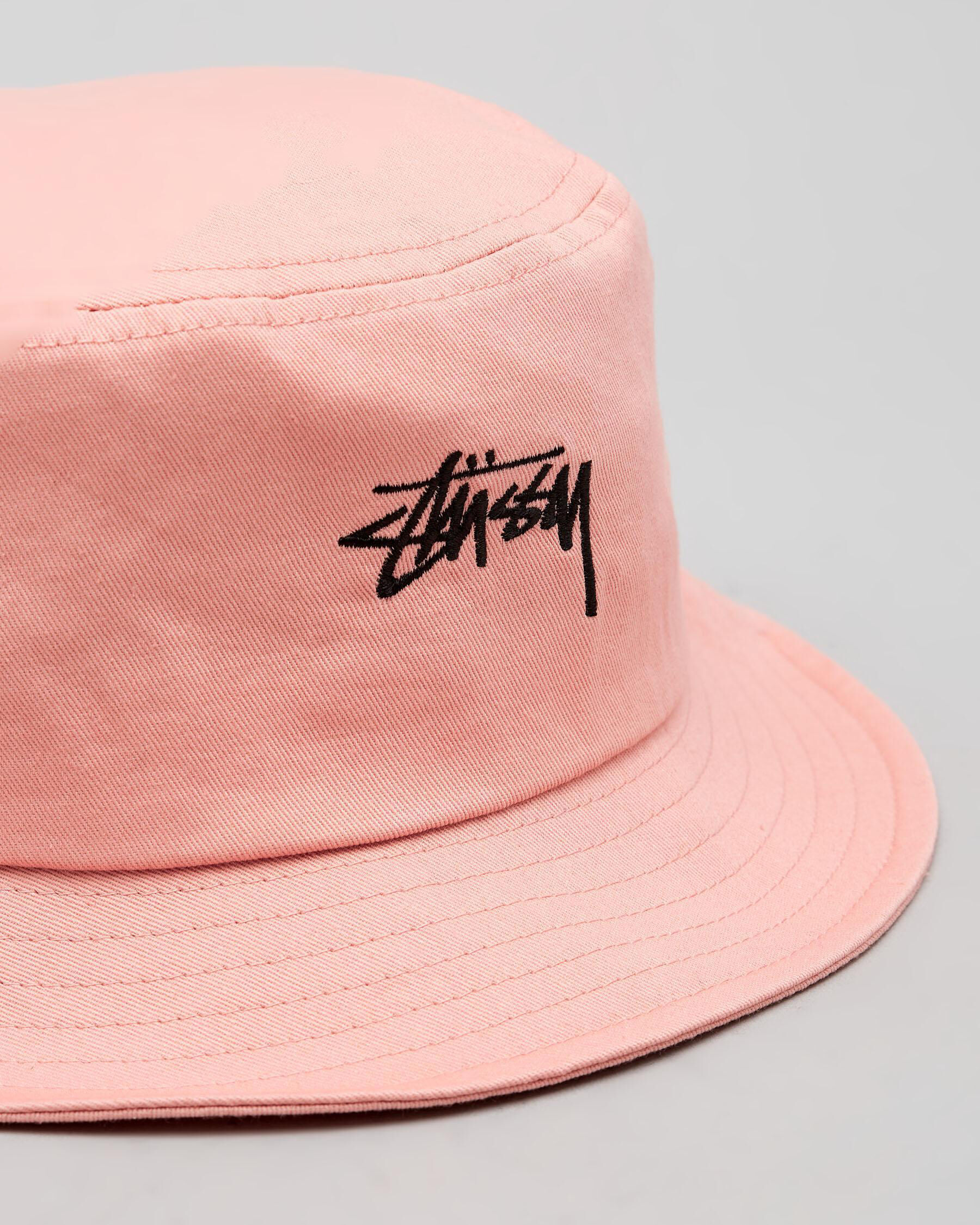 Stussy pink sale bucket hat