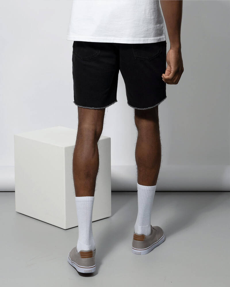 Lucid Project Denim Walk Shorts for Mens