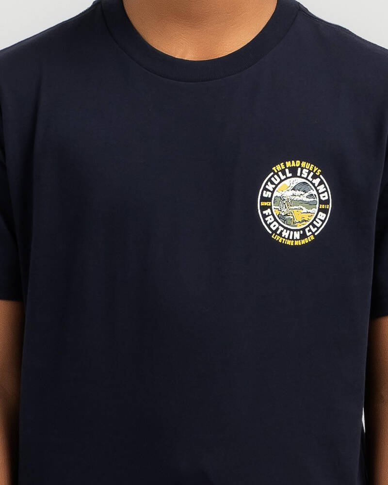 The Mad Hueys Boys' Frothin Club T-Shirt for Mens