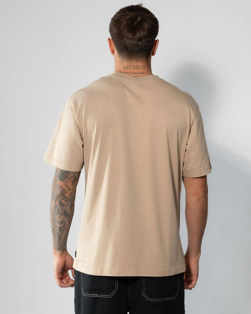 Afends Thrown Out T-Shirt for Mens