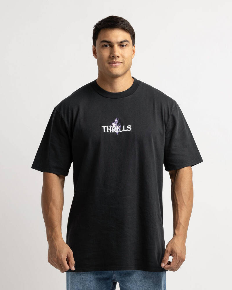 Thrills In Bloom Oversize Fit T-Shirt for Mens