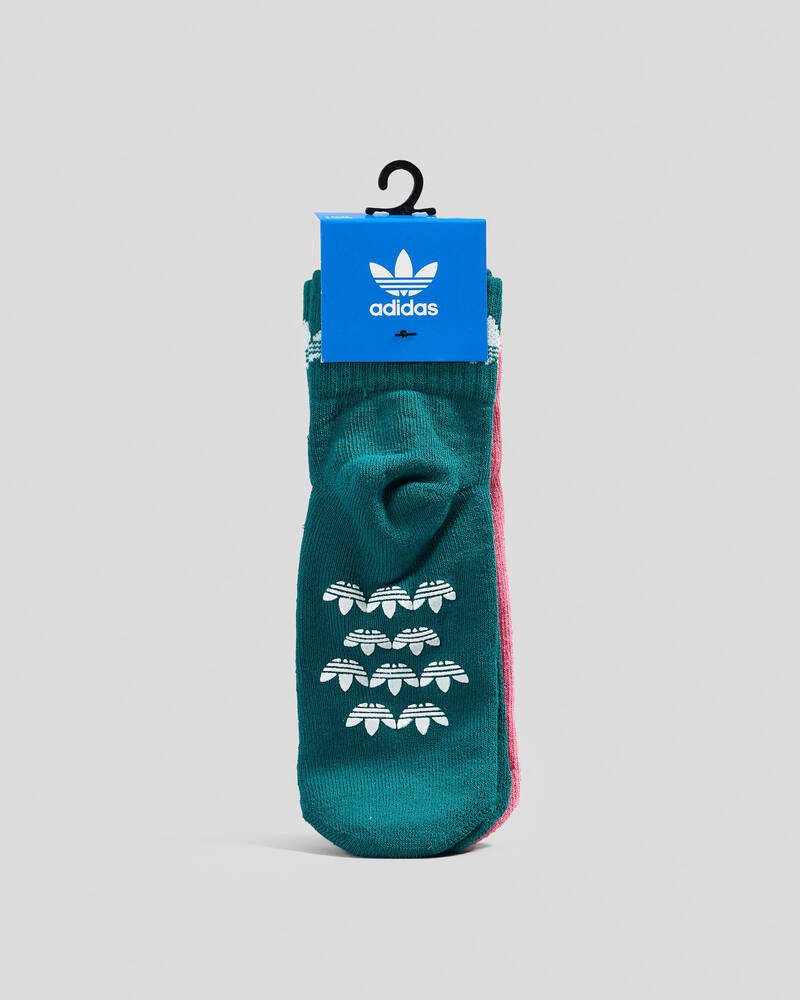 adidas Toddlers' Anti-Slip Socks 2 Pack for Unisex