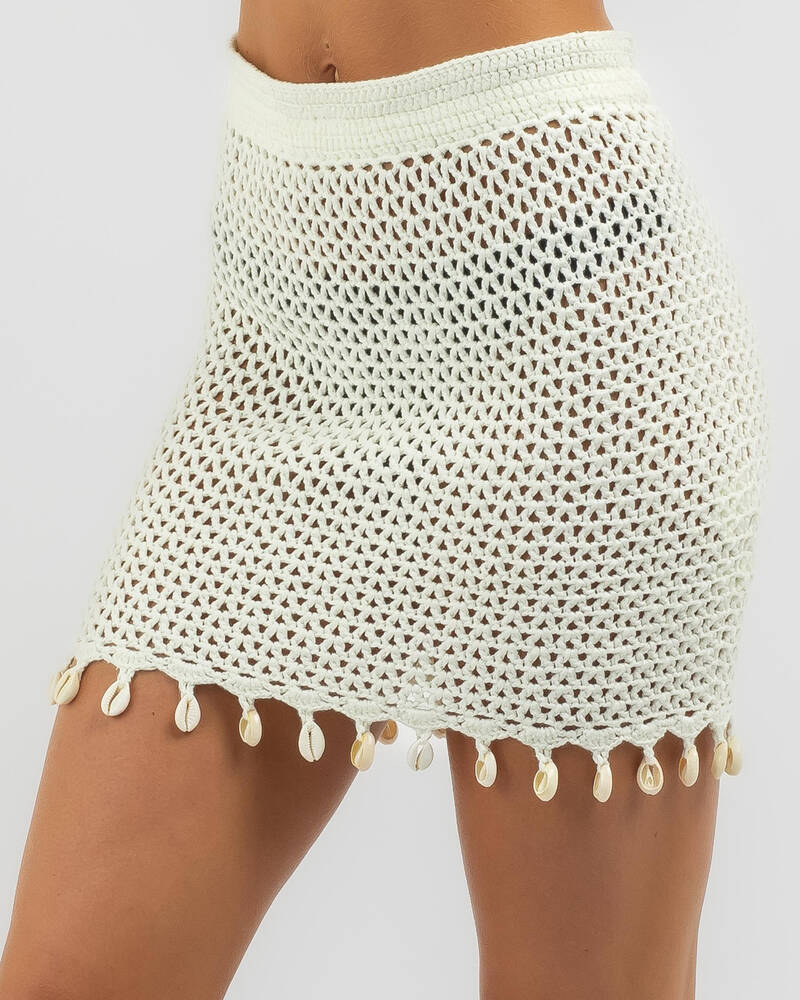 Topanga Del Mar Crochet Cover Up for Womens