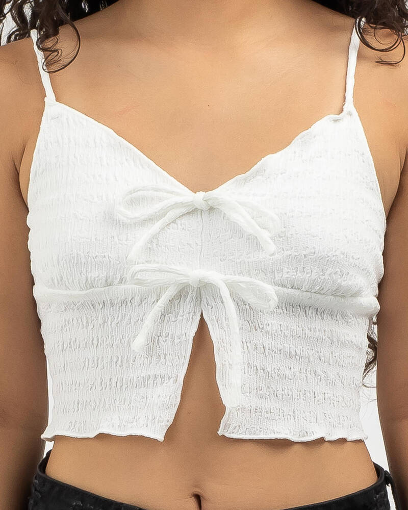 Mooloola Girls' Willow Tie Up Cami for Womens