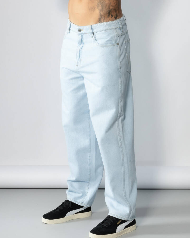 Wrangler Steezy Baggy Taper Jeans for Mens