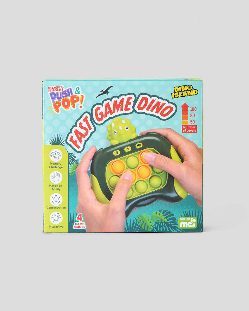 Get It Now Dino Island Push & Pop Fast Game for Unisex