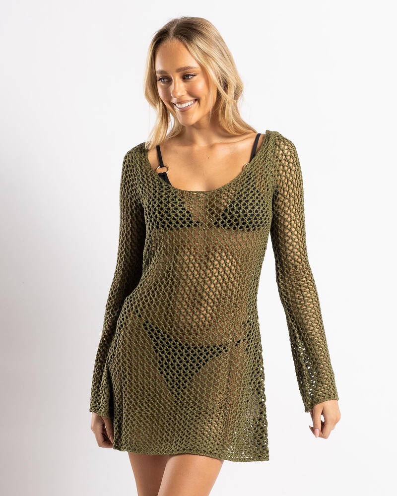 Kaiami Tamsin Crochet Cover Up for Womens