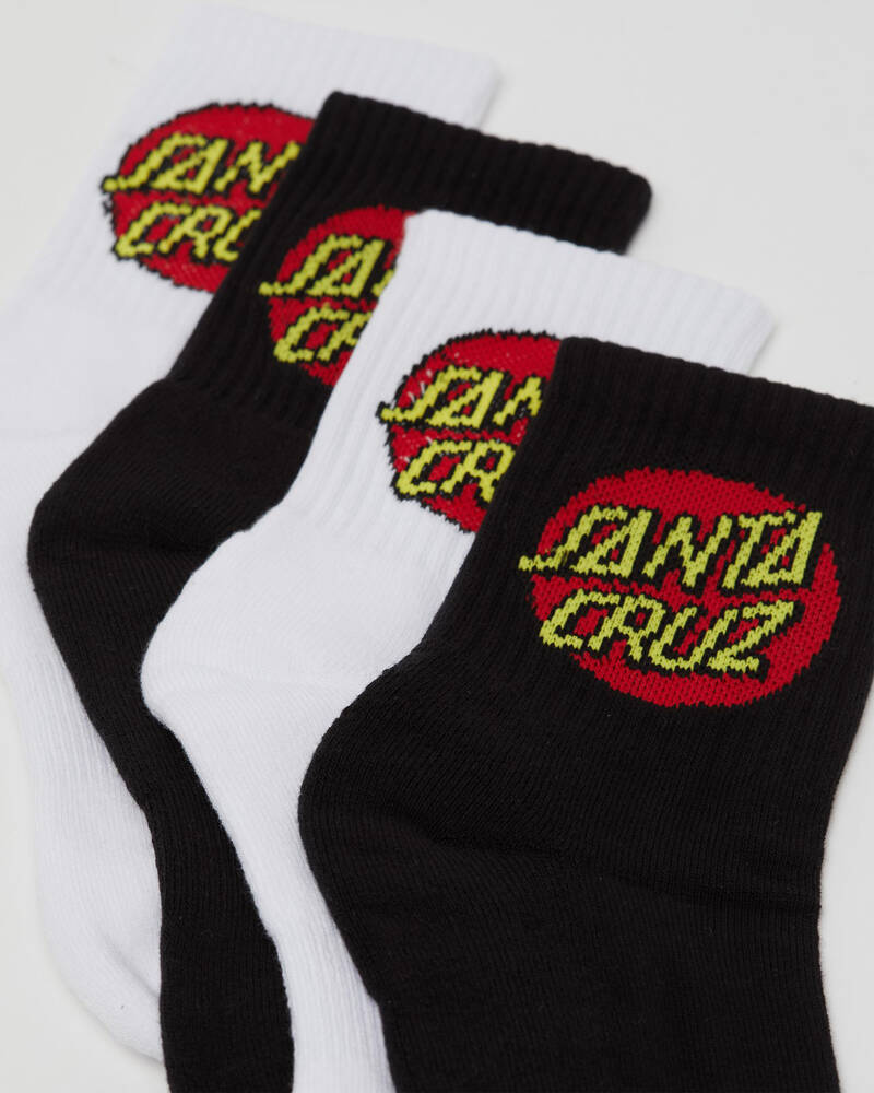 Santa Cruz Womens Classic Dot Sock Pack for Womens