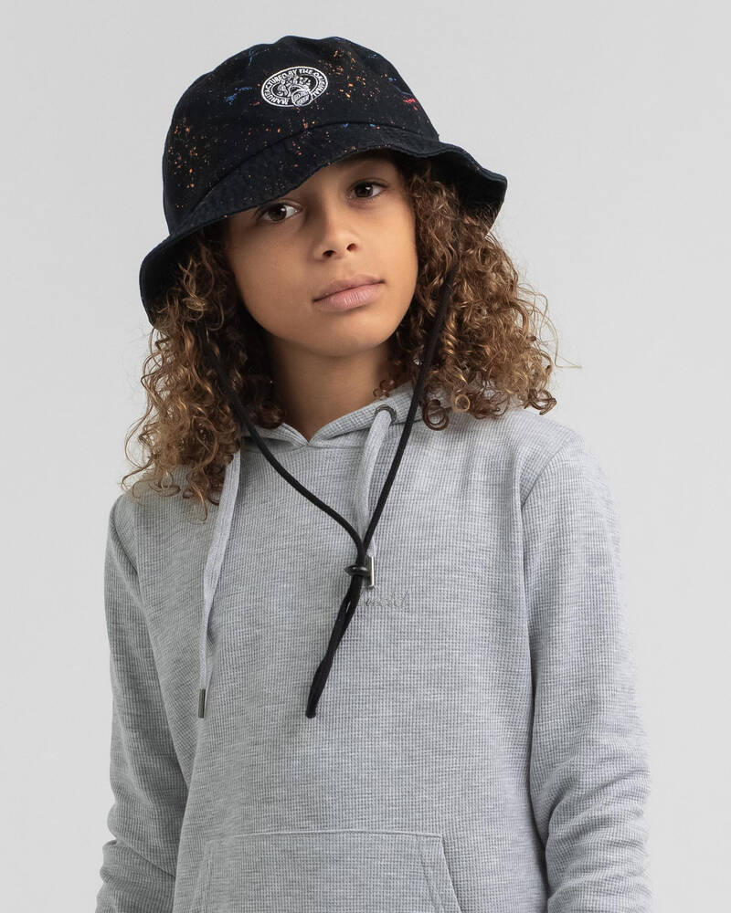 Santa Cruz Boys' MFG Hand Bucket Hat for Mens