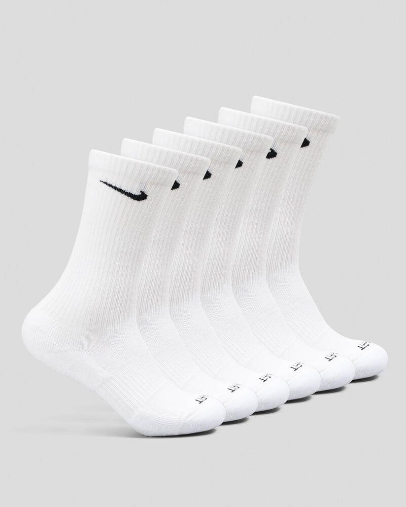 Nike Everyday Plus Cushioned Socks 6 Pack for Mens