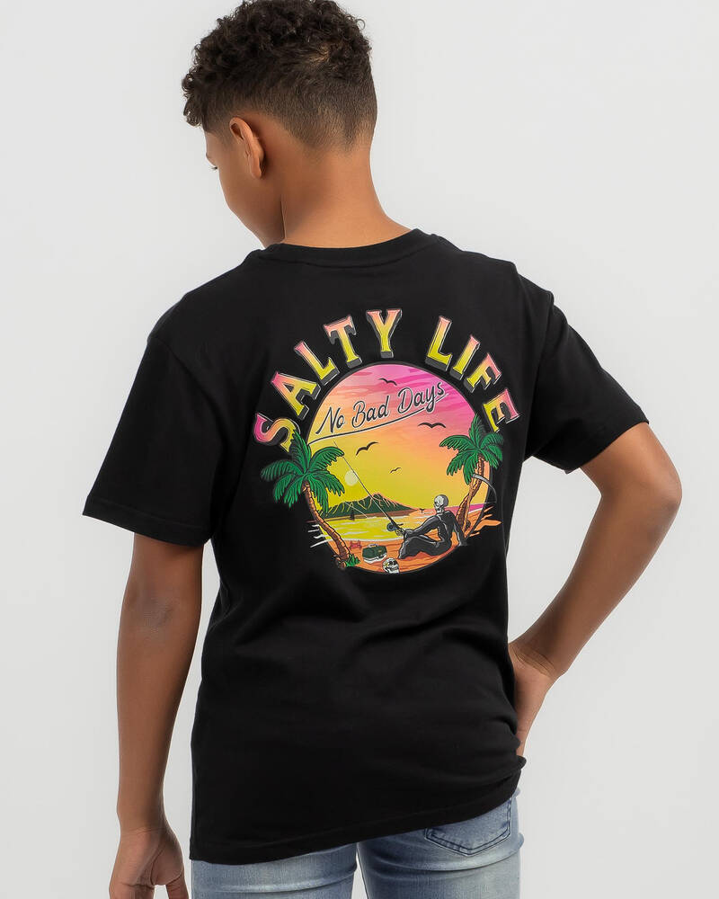 Salty Life Boys' Eternity T-Shirt for Mens