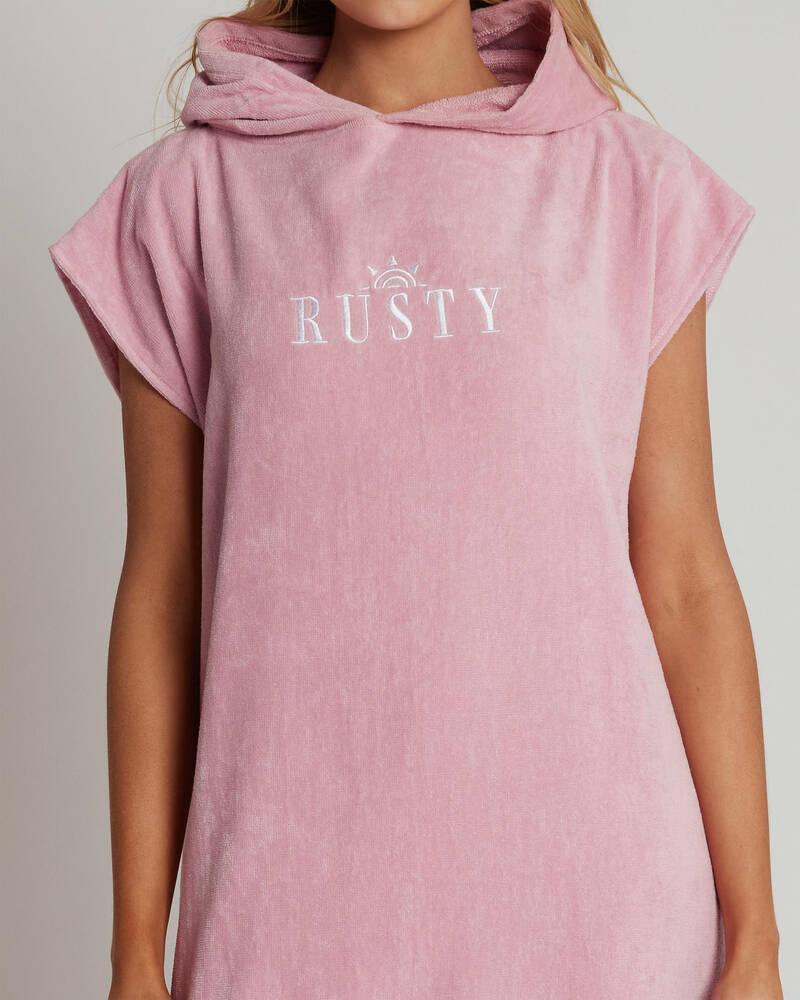 Rusty Essentials Hooded Towel for Womens